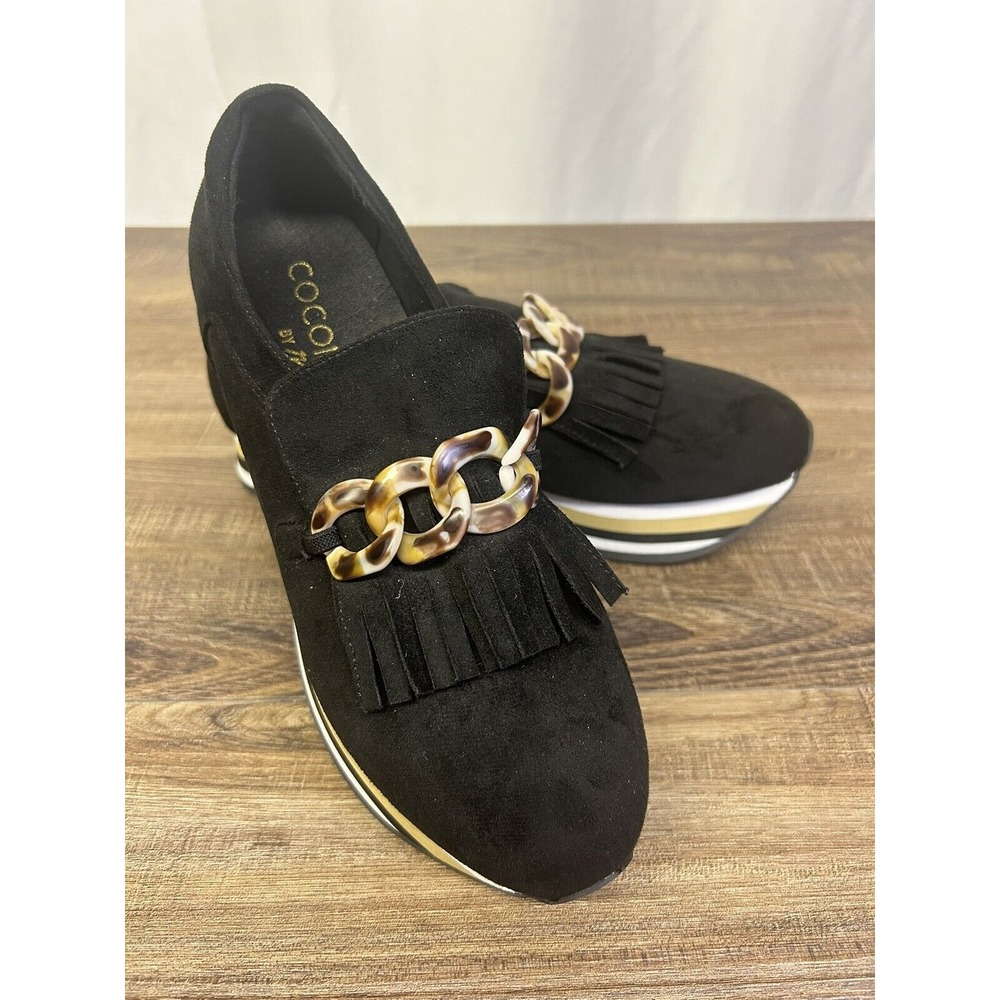 Coconuts Black Sneakers‎ 9M Comfort Shoes Ladies